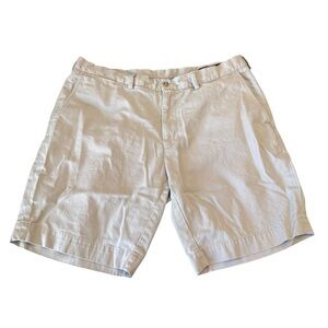 Polo Ralph Lauren Stretch Classic Fit Chino Shorts Khaki Mens Size 38.